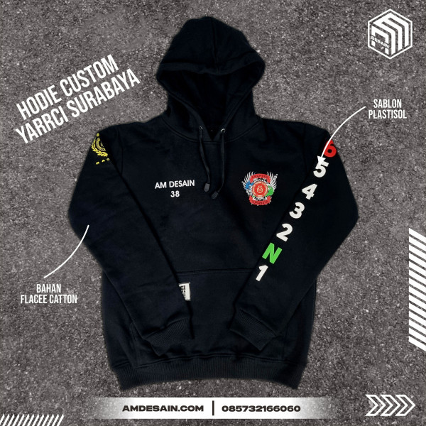 Hoodie Custom Yarrci Surabaya
