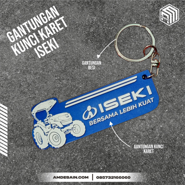 GANTUNGAN KUNCI KARET ISEKI 