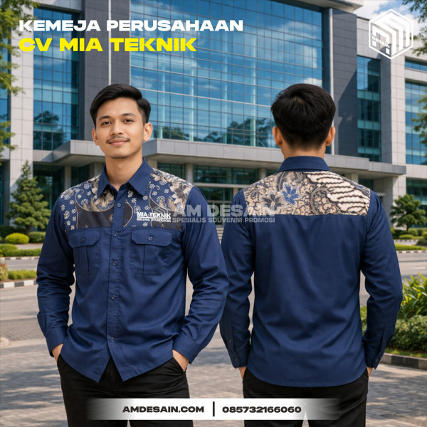 Kemeja Perusahaan CV Mia Teknik