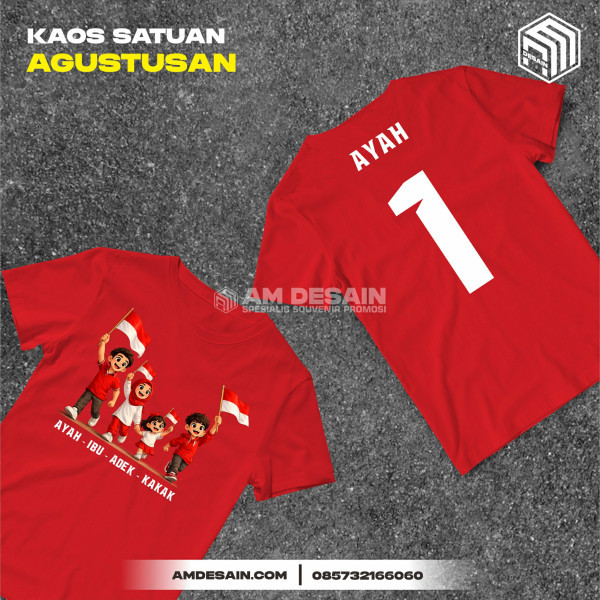 Kaos Agustusan Keren