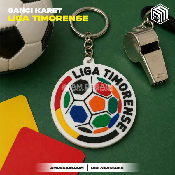 Gantungan Kunci Karet Liga Timorense